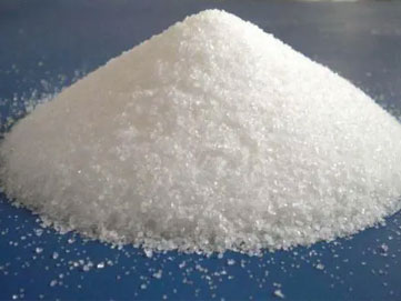 Cationic polyacrylamide is commonly used