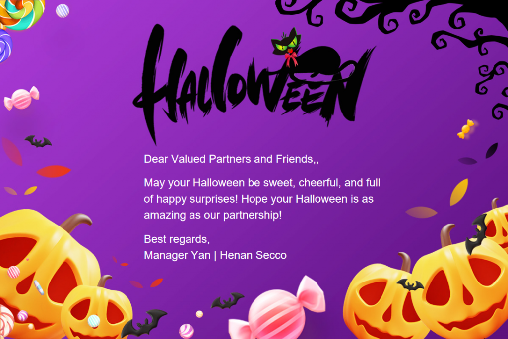 Halloween Greeting Message