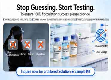 Stop Guessing, Start Testing — Polyacrylamide Turns Every Cent of Flocculation Cost into Clear Returns
