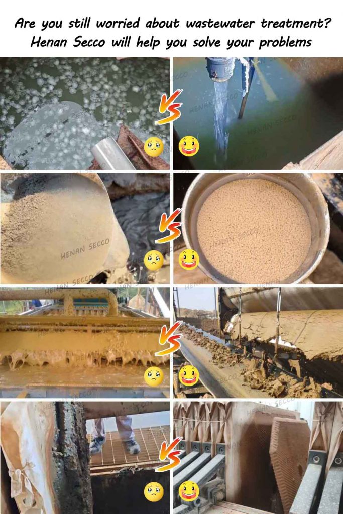 Secco polyacrylamide pam